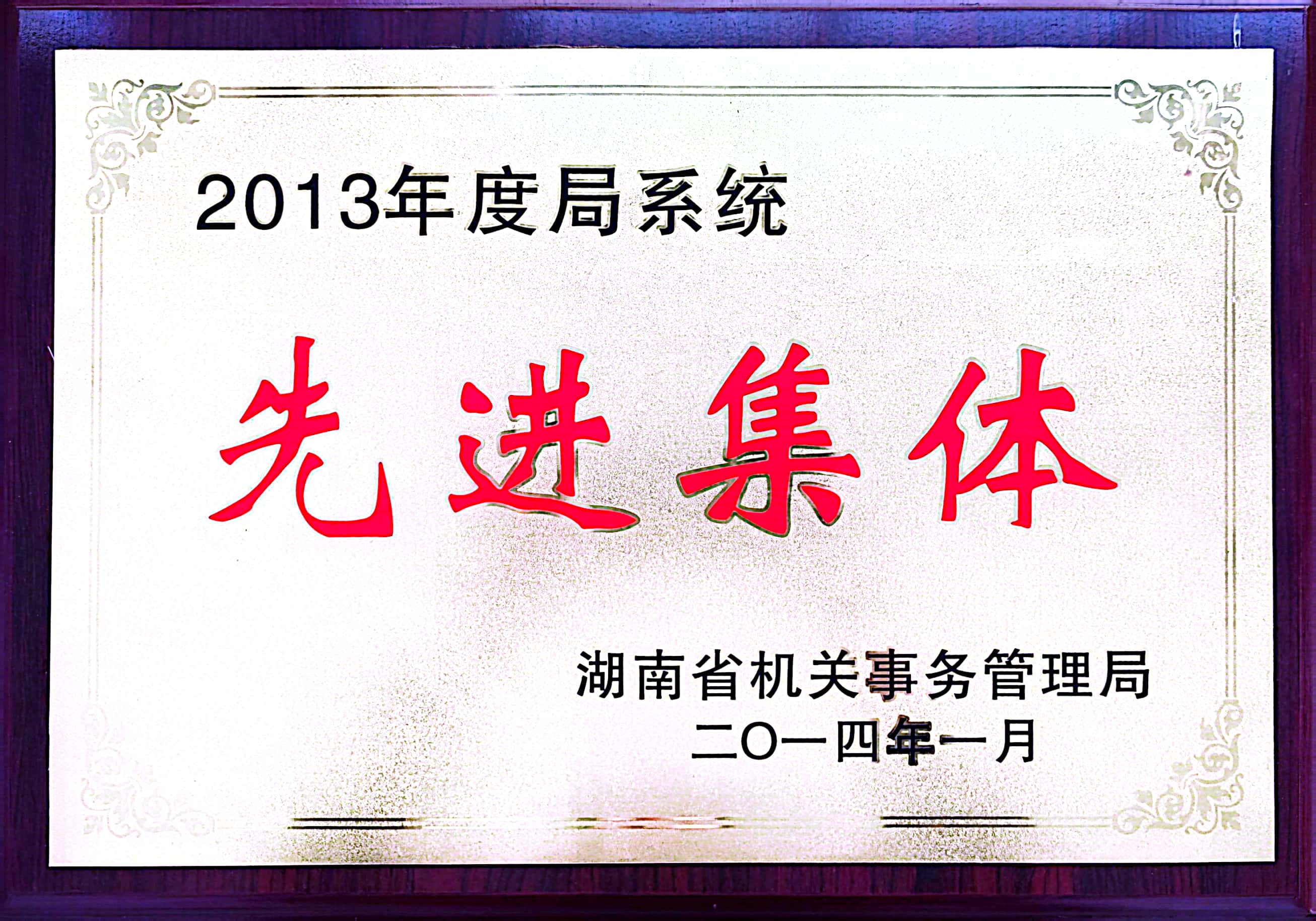 2013年局系统先进集体